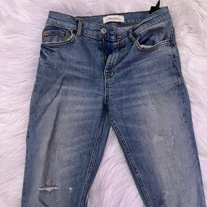 Zara blue jeans